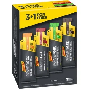POWERBAR POWERGEL HYDRO 3+1 GRATIS - MULTIFLAVOUR VOTEILSPACK