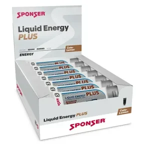 SPONSER ENERGY-GEL LIQUID ENERGY PLUS 70G Cola-Lemon 1 Box (18 Tuben)