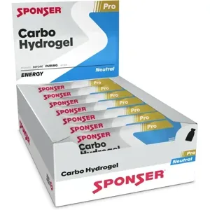 SPONSER CARBO HYDROGEL 60 g Neutral 1 Box (20 Gels)