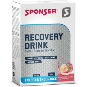 Sponser Recovery Drink Sportgetränk Strawberry-Banana-Display (20x60g)