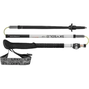 LEKI SKYSOLO FX.ONE CARBON Wanderstöcke Unisex White-Black-Orange 115