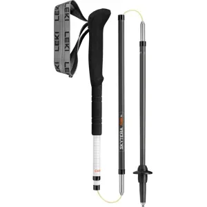 LEKI SKYTERA FX.ONE SL Wanderstöcke Unisex Naturalcarbon-White-Neonorange 120cm