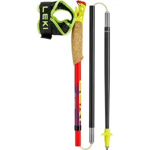LEKI ULTRATRAIL FX.ONE Trailrunningstöcke Unisex Bright Red-Violet-Neonyellow 125cm