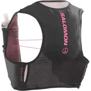 SALOMON S/LAB SENSE 6 Laufweste Unisex LIMITED COURTNEY EDITION Black/Rose Taupe/Knockout Pink S