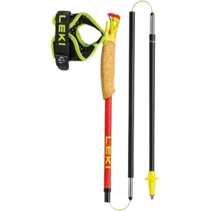 LEKI ULTRATRAIL FX.ONE SUPERLITE Trailrunningstöcke Unisex Bright Red-Neonyellow-Nat 110cm