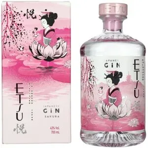 Etsu Gin Etsu Japanese SAKURA Gin 43% Vol. 0,7l in Geschenkbox
