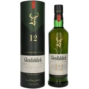 Glenfiddich OUR ORIGINAL TWELVE 12 Years Old Single Malt Scotch Whisky 40% Vol. 0,7l in Geschenkbox