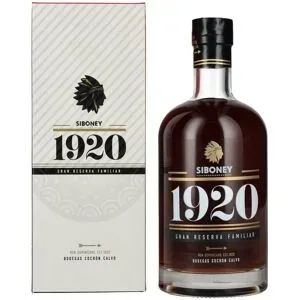 Ron Siboney 1920 GRAN RESERVA FAMILIAR Ron Dominicano 38% Vol. 0,7l in Geschenkbox