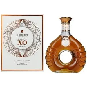 Godet Cognac XO TERRE 40% Vol. 0,7l in Geschenkbox
