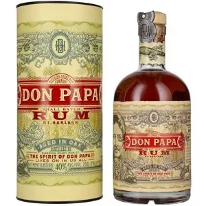 Don Papa 7 Years Old Small Batch Rum - Old Edition 40% Vol. 0,7l in Geschenkbox