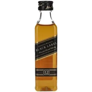 Johnnie Walker BLACK LABEL 12 Years Old Blended Scotch Whisky PET 40% Vol. 0,05l