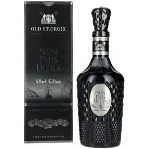 Old St. Croix A.H. Riise NON PLUS ULTRA Black Edition Superior Spirit Drink 42% Vol. 0,7l in Geschenkbox