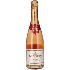 Grandin Brut Rosé Méthode Traditionnelle 12% Vol. 0,75l