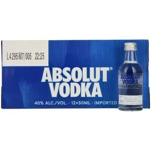 Absolut Vodka 40% Vol. 12x0,05l