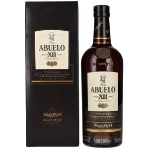 Ron Abuelo Añejo XII Años TWO OAKS Double Matured 40% Vol. 0,7l in Geschenkbox