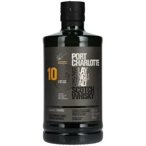 Port Charlotte 10 Years Old Heavily Peated Islay Single Malt 50% Vol. 0,7l