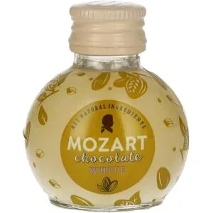 Mozart Liköre Mozart Chocolate White Sahnelikör 15% Vol. 0,02l
