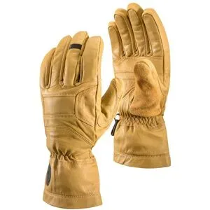 Black Diamond Lederhandschuhe ? Unisex ? Kingpin Gloves Kingpin Gloves Beeswax für Herren aus Leder Größe XS Gelb
