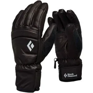 Black Diamond Freeride Handschuhe aus PrimaLoft® W Spark Gloves Black / Black für Damen aus Leder Größe M schwarz
