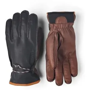 Hestra Leder Skihandschuhe Wakayama Glove Navy/Brown für Herren aus Leder Größe 10 Navy blau