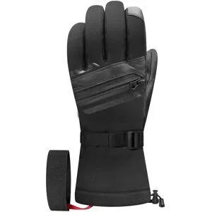 Racer Wasserfeste Skihandschuhe Majesty Black Black für Herren aus Softshell Größe M schwarz