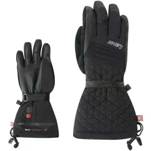 Lenz Beheizbare PrimaLoft® Handschuhe  Heat Glove 6.0 Finger Cap Women Noir für Damen Größe S schwarz