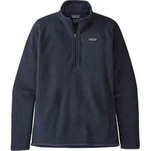 Patagonia Pullover Reißverschluss 1/4 M's Better Sweater 1/4 Zip New Navy für Herren aus Wolle Größe M Navy blau