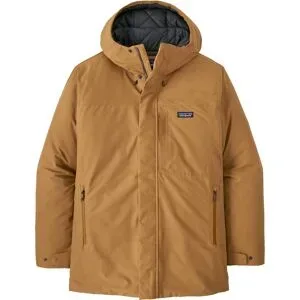 Patagonia Parka chaude en duvet M's Windshadow Parka Deer Brown für Herren Größe L Braun