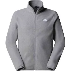 The North Face Fleecejacke mit Reißverschluss M Glacier Fleece Jacket TNF Mid Grey Heather für Herren Größe XL Grau