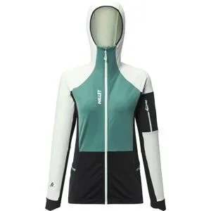 Millet Skitourenjacke Pierra Ment Hoodie W Bottle Seaweed für Damen Größe XS Grün