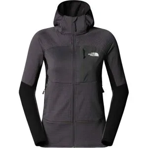 The North Face Fleece aus Polartec® W Polartec Powergrid Stormgap Hoodie Anthracite Grey TNF Black für Damen Größe S Grau