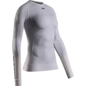 X-Bionic Technisches T-Shirt mit langen ärmeln / Griff / ärmel Energy Accumulator 4.0 Shirt LS W White/Black für Damen Größe XS Weiß