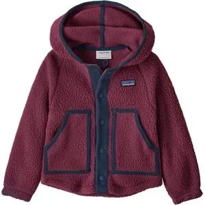 Patagonia Fleece-Jacke mit Kapuze aus Polartec® &ndash; Kinder &ndash; Baby Retro Pile Jkt Baby Retro Pile Jkt Berry Fig  Kindergröße 5 Jahre -