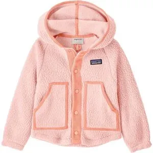 Patagonia Fleece-Jacke mit Kapuze aus Polartec® &ndash; Kind &ndash; Baby Retro Pile Jkt Baby Retro Pile Jkt Pink Frost  Kindergröße 5 Jahre -