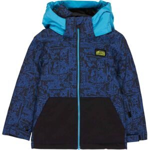 Quiksilver Ski/Snowboardjacke Little Mission Kids Jacket Rock And Roll True Black  Kindergröße 3 Jahre Navy blau