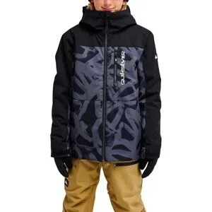 Quiksilver Veste de ski/snowboard Sycamore Youth Jacket Spray Can Irongate  Kindergröße 10 Jahre Navy blau