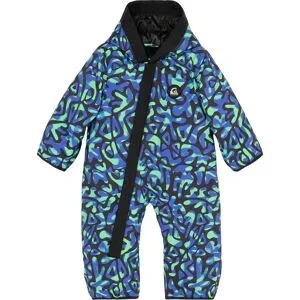Quiksilver Combinaison chaude et imperméable Baby Snow Suit Bubble Form Kids Spring Bouquet  Kindergröße 6-12 Monate Blau