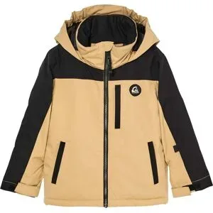 Quiksilver Veste de ski/snowboard Little Mission Kids Jacket Kelp  Kindergröße 4-5 Jahre Beige