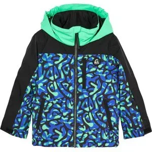 Quiksilver Veste de ski/snowboard Little Mission Kids Jacket Bubble Form Kids Spring Bouquet  Kindergröße 3 Jahre Blau