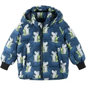 Reima Stepp- Und Daundenjacken wasserfest Moomin Lykta Winter Jacket Navy  Kindergröße 98 cm Navy blau