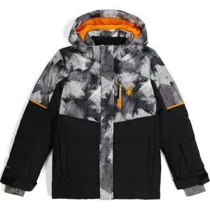 Spyder Wasserfeste und warme Skijacke &ndash; Kind &ndash; Leader Leader Jacket Black  Kindergröße 10 Jahre schwarz