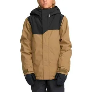 Volcom Snowboardjacke Stone.91 Insulated Jacket Bronze  aus Wolle Kindergröße S Braun