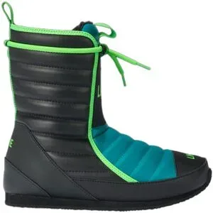 Line Après Ski  Bootie 2.0 Black_Green  Größe XL schwarz