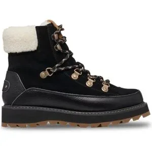 Roxy Bottes déperlantes en Primaloft Azelie Black für Damen aus Leder Größe 8 US schwarz
