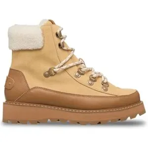 Roxy Bottes déperlantes en PrimaLoft Azelie Tan Brown für Damen aus Leder Größe 8,5 US Beige