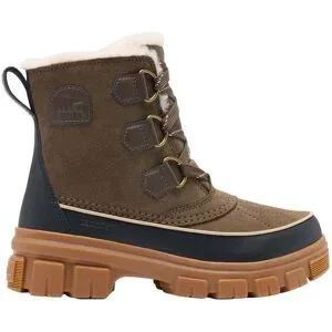 Sorel Wasserdichte und isolierte Winterstiefel Torino V WP W Major Black für Damen aus Leder Größe 39,5 Braun