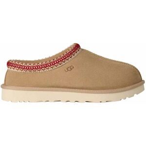 Ugg Hausschuhe für außen W Tasman II Sand Dark Cherry für Damen aus Leder Größe 37 Beige