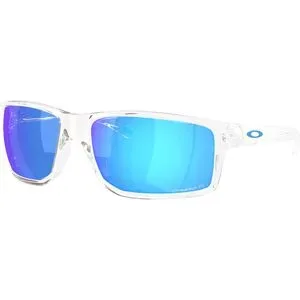 Oakley Polarisierte Sonnenbrillen Gibston XL Clear Prizm Sapphire Polar  Weiß