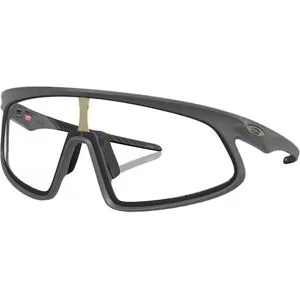 Oakley Photochromatische / Selbsttönende Sonnenbrillen Rslv Matte Carbon Photochromic  Grau