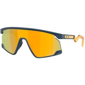 Oakley Polarisierte Sonnenbrille BXTR Matte Abyss/Prizm 24K für Herren Gold